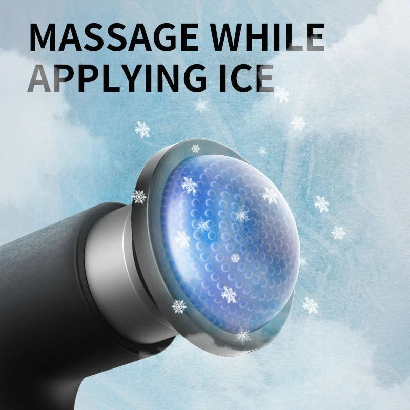 Heat &amp; Cooling Massage Gun | مسدس تدليك حراري وبارد