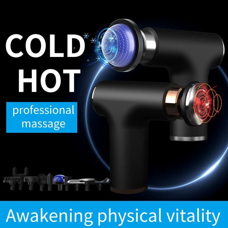 Heat &amp; Cooling Massage Gun | مسدس تدليك حراري وبارد
